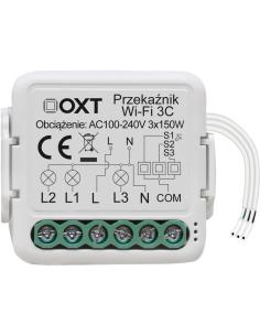 Moduł OXT mini przekaźnik 4 obwody WiFi TUYA T224