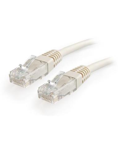 PATCHCORD KAT5E UTP 0,25M SZARY