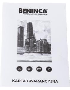 Zestaw Beninca KBOB21M.PM 230V do bram dwuskrzydłowych 2