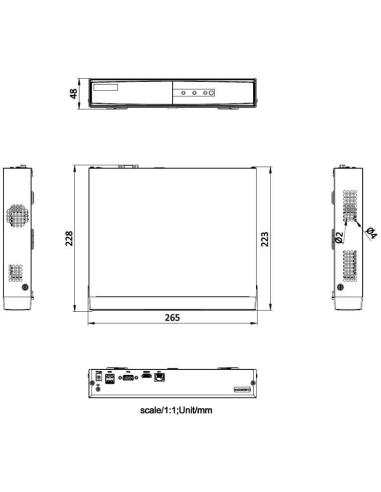 Rejestrator IP HikVision DS-7108NI-Q1/M (D)