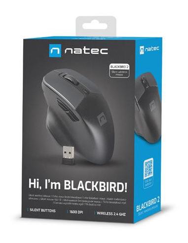 Mysz komputerowa Natec Blackbird 2