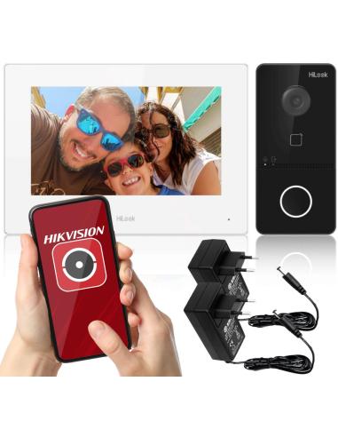 Zestaw wideodomofonowy IP Hilook by hikvision IP-VIS-SLIM-W