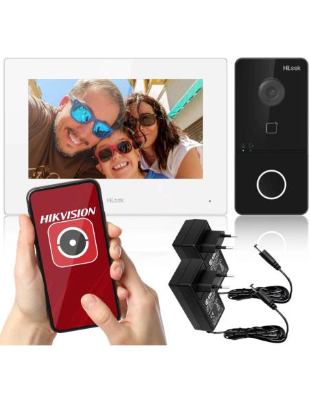 Zestaw wideodomofonowy IP Hilook by hikvision IP-VIS-SLIM-W