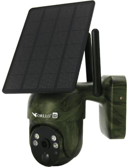 Kamera IP Orllo Bezprzewodowa 4G LTE Obrotowa z Panelem Solarnym ORLLO TZ1 MORO
