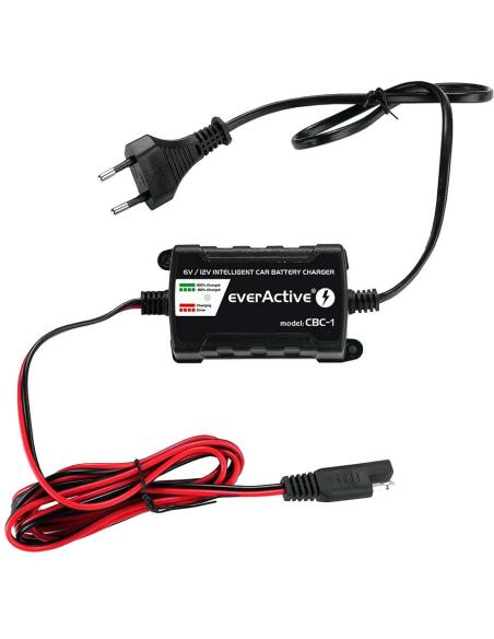 Ładowarka prostownik do akumulatorów 6V/12V everActive 14V/1A CBC-1