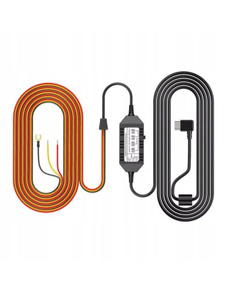 Adapter zasilania VIOFO Kit ACC USB-C do T130 12-24V USB-C (HK4-C)