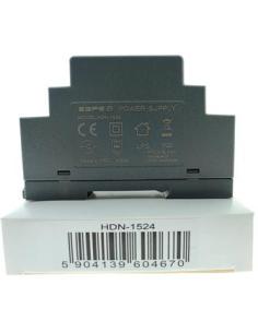 ZASILACZ IMPULSOWY NA SZYNĘ DIN ESPE HDN-1524 24V/15W/0.63A 2