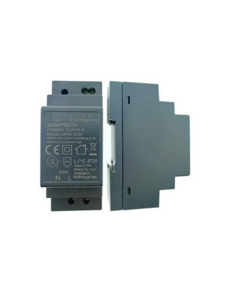 ZASILACZ IMPULSOWY NA SZYNĘ DIN ESPE HDN-3024 24V/30W/1A
