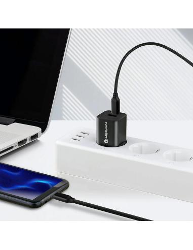 KABEL USB-C / USB-C everActive CBB-1PD5 100cm PD 100W 5A