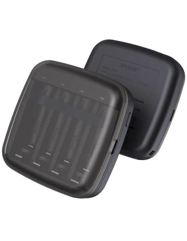 Ładowarka do akumulatorów cylindrycznych Li-ion 1,5V / Ni-MH AA / AAA Xtar BC4