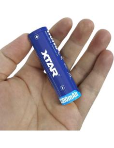 Akumulator 18650 Li-Ion 3,6V Xtar 3300mAh (1 szt.) z zabezpieczeniem 2