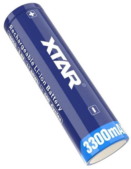Akumulator 18650 Li-Ion 3,6V Xtar 3300mAh (1 szt.) z zabezpieczeniem