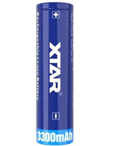 Akumulator 18650 Li-Ion 3,6V Xtar 3300mAh (1 szt.) z zabezpieczeniem