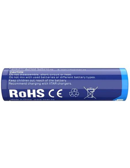 Akumulator 18650 Li-Ion 3,6V Xtar 3300mAh (1 szt.) z zabezpieczeniem