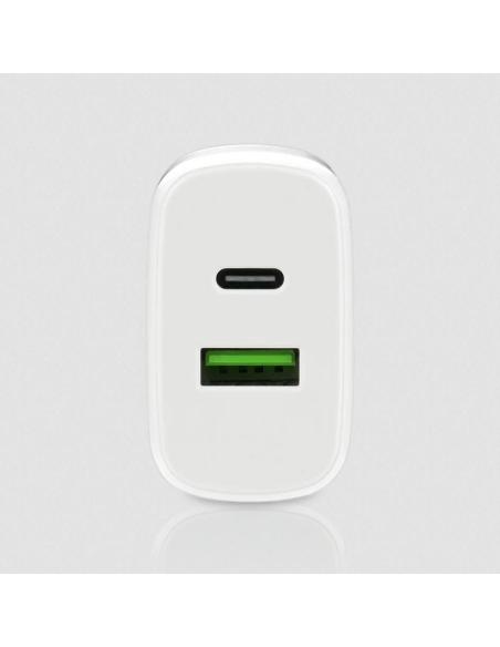 ŁADOWARKA SIECIOWA everActive SC-370Q 25W 1xUSB-C 1xUSB-A PD PPS