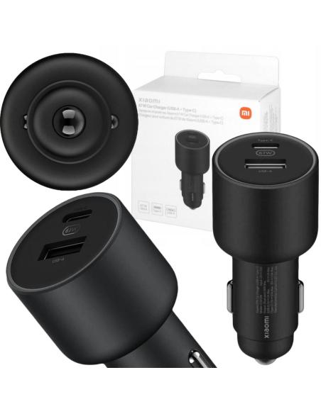 Ładowarka samochodowa Xiaomi Car Charger 67W (USB-A + Type-C)