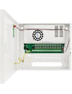 ZASILACZ IMPULSOWY STABILIZOWANY DO 16 KAMER HD Pulsar HPSDC-12V16X1A 12V/15A/16×1A/TOPIC