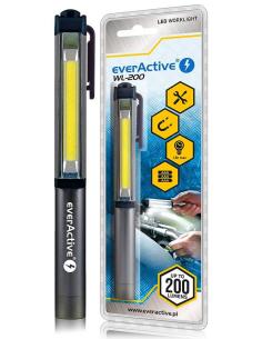 Latarka warsztatowa inspekcyjna COB LED everActive WL-200 3W 200 lumenów IP44 2