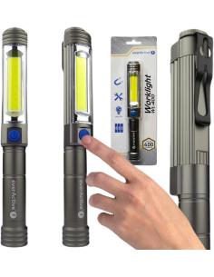Latarka warsztatowa inspekcyjna COB LED everActive WL-400 5W 400 lumenów IP54 z magnesem