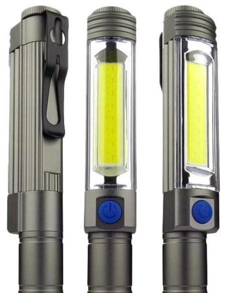 Latarka warsztatowa inspekcyjna COB LED everActive WL-400 5W 400 lumenów IP54 z magnesem