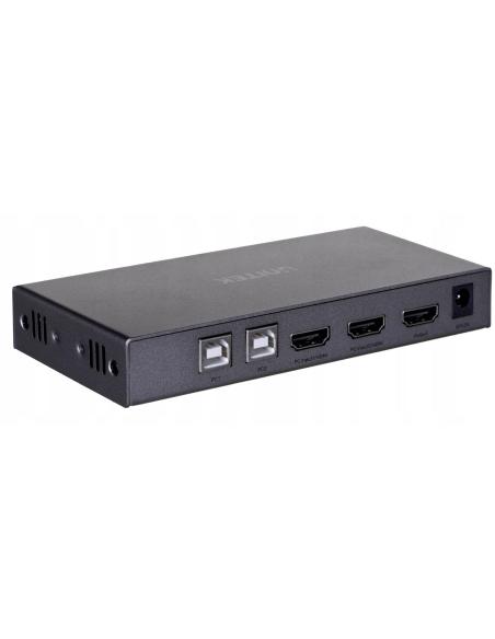Unitek V307A przełącznik KVM 4K HDMI 2.0 2w1
