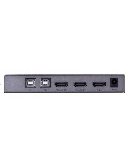 Unitek V307A przełącznik KVM 4K HDMI 2.0 2w1