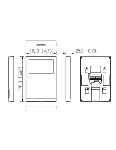 Zestaw wideodomofonowy DAHUA KTX02(F)