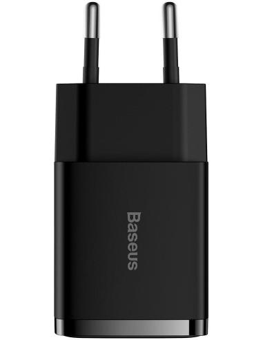 ŁADOWARKA SIECIOWA Baseus Compact Charger CCXJ010201 10.5W 2x USB-A CZARNA
