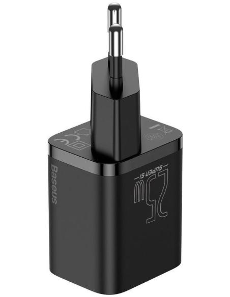 ŁADOWARKA SIECIOWA Baseus Super Si Quick Charger 1C TZCCSUP-L01 25W 1x USB-C PD 3.0 QC 3.0 + KABEL