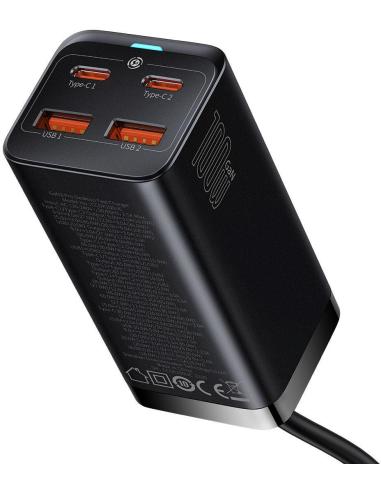 ŁADOWARKA SIECIOWA Baseus GaN 3 Pro Desktop Charger CCGP000101 100W 2x USB-A 2x USB-C PD 3.0 QC 4.0+