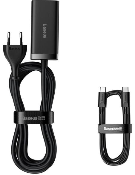 ŁADOWARKA SIECIOWA Baseus GaN 3 Pro Desktop Charger CCGP000101 100W 2x USB-A 2x USB-C PD 3.0 QC 4.0+