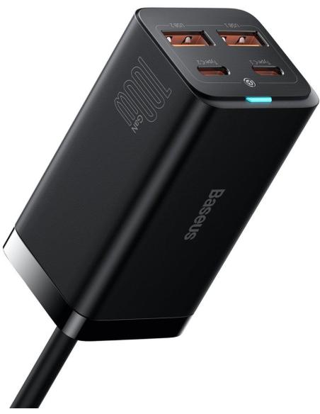 ŁADOWARKA SIECIOWA Baseus GaN 3 Pro Desktop Charger CCGP000101 100W 2x USB-A 2x USB-C PD 3.0 QC 4.0+