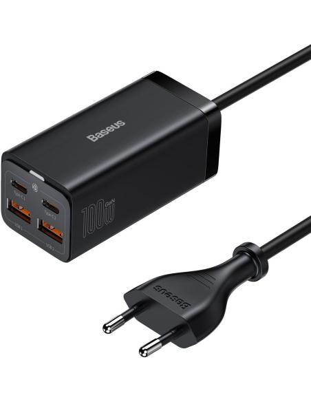 ŁADOWARKA SIECIOWA Baseus GaN 3 Pro Desktop Charger CCGP000101 100W 2x USB-A 2x USB-C PD 3.0 QC 4.0+