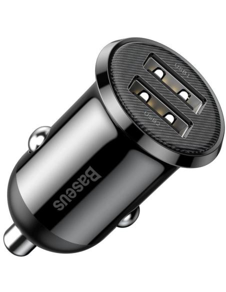 ŁADOWARKA SAMOCHODOWA Baseus Grain Pro CCALLP-01 24W 4.8A 2x USB-A