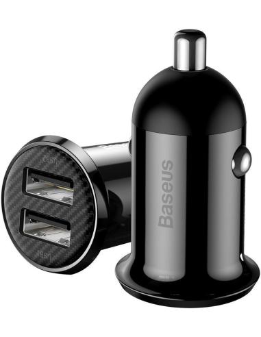 ŁADOWARKA SAMOCHODOWA Baseus Grain Pro CCALLP-01 24W 4.8A 2x USB-A
