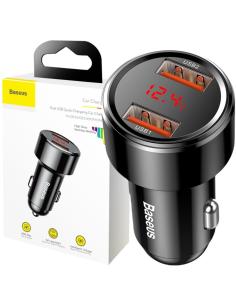 ŁADOWARKA SAMOCHODOWA Baseus Magic CCMLC20A-01 45W 6A 2x USB-A QC 3.0