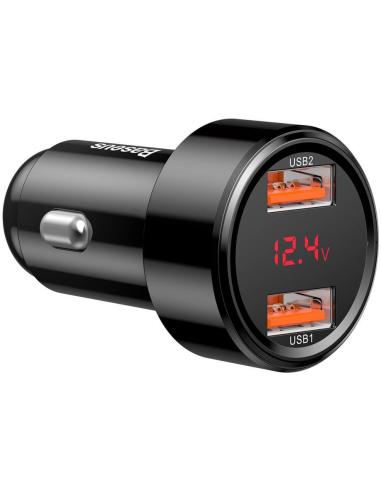 ŁADOWARKA SAMOCHODOWA Baseus Magic CCMLC20A-01 45W 6A 2x USB-A QC 3.0