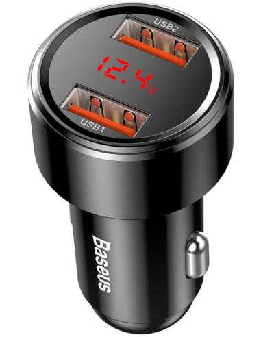 ŁADOWARKA SAMOCHODOWA Baseus Magic CCMLC20A-01 45W 6A 2x USB-A QC 3.0