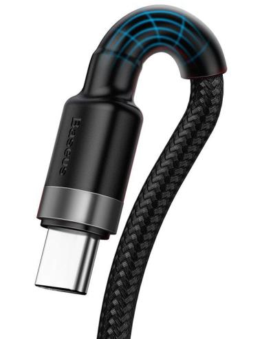 KABEL USB-A / USB-C Baseus Cafule CATKLF-PG1 100cm SuperCharge 40W 5A QC 3.0 W OPLOCIE