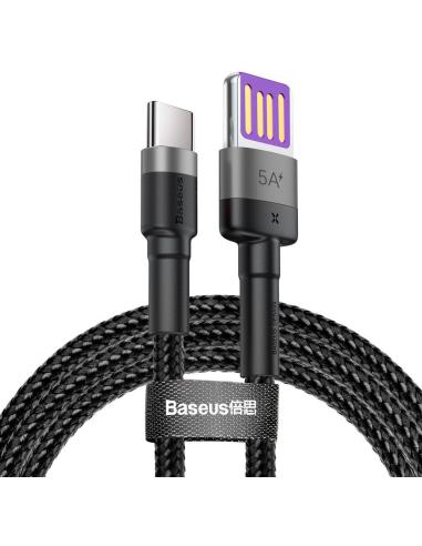 KABEL USB-A / USB-C Baseus Cafule CATKLF-PG1 100cm SuperCharge 40W 5A QC 3.0 W OPLOCIE