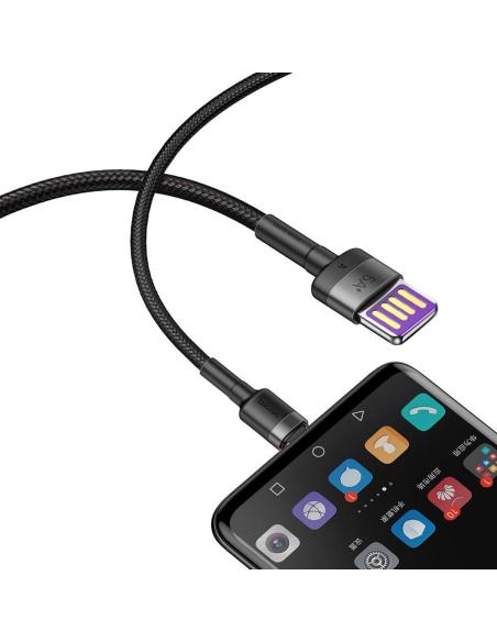 KABEL USB-A / USB-C Baseus Cafule CATKLF-PG1 100cm SuperCharge 40W 5A QC 3.0 W OPLOCIE