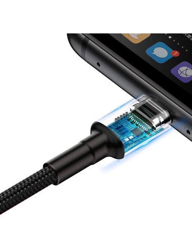 KABEL USB-A / USB-C Baseus Cafule CATKLF-PG1 100cm SuperCharge 40W 5A QC 3.0 W OPLOCIE