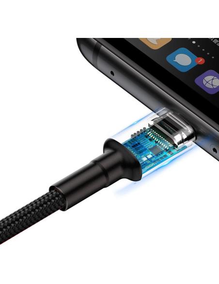KABEL USB-A / USB-C Baseus Cafule CATKLF-PG1 100cm SuperCharge 40W 5A QC 3.0 W OPLOCIE