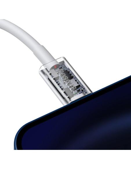 KABEL USB-C / Lightning iPhone Baseus Superior CATLYS-A02 1m 20W PD Quick Charging BIAŁY PREMIUM