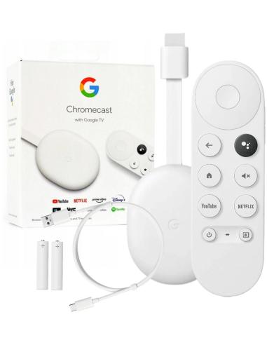 Odtwarzacz multimedialny Google Chromecast 4K z Google TV