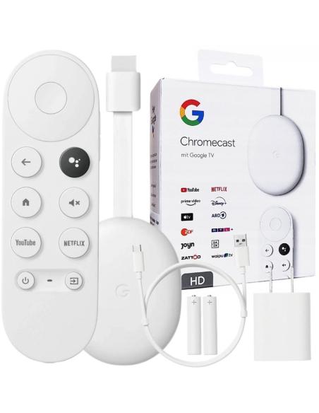 Odtwarzacz multimedialny Google Chromecast HD z Google TV