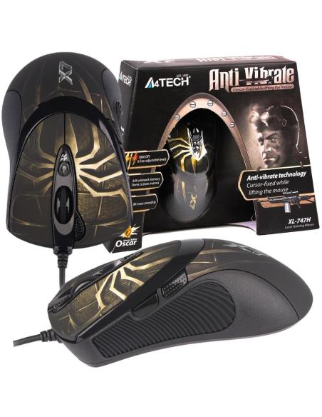 Mysz komputerowa A4tech XGame Laser Oscar X747H Brown Fire
