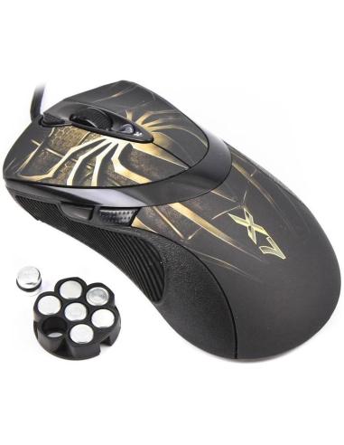 Mysz komputerowa A4tech XGame Laser Oscar X747H Brown Fire