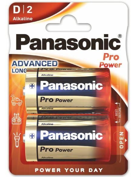 Bateria D / LR20 PANASONIC PRO POWER (blister 2 szt.)
