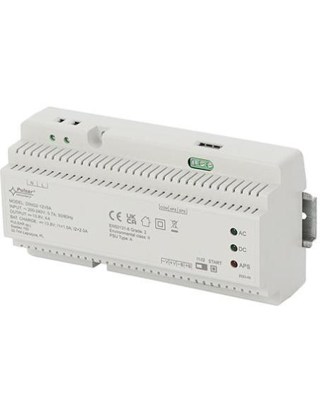 Zasilacz buforowy impulsowy na szynę DIN Grade 2 DING2-12V5A 13,8V 5A